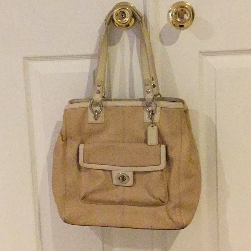 Coach Leather Satchel Handbag